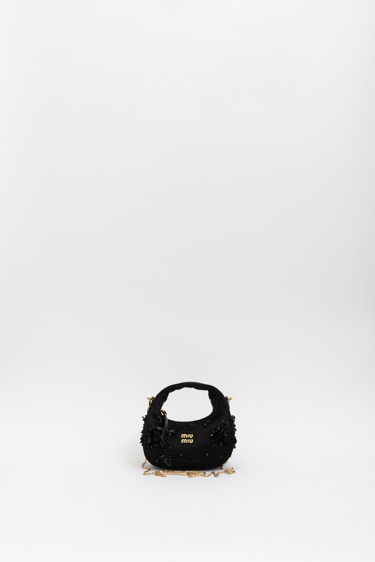 Wander Embroidered Duchesse Mini-Bag