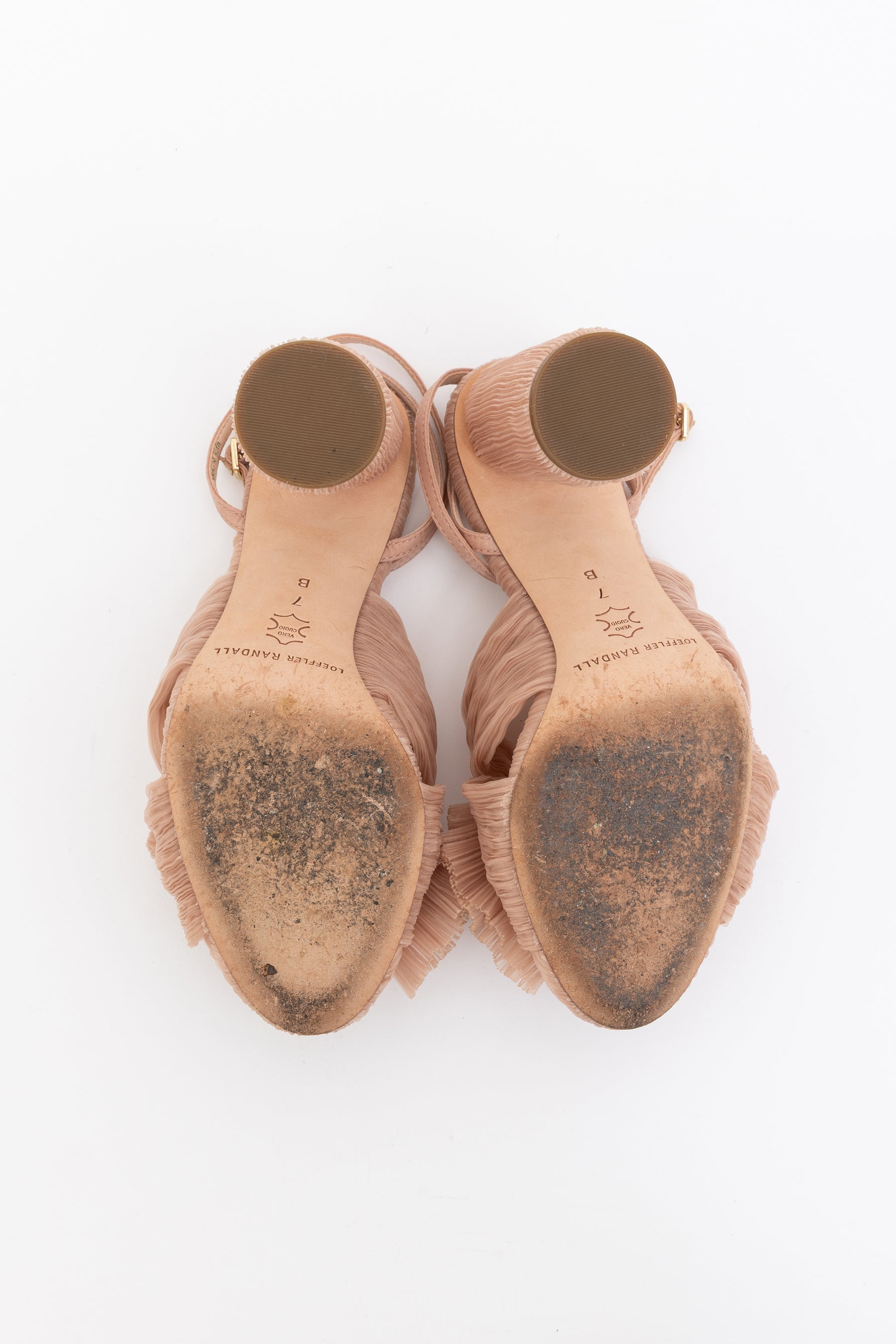 Camellia Beauty Pleated Bow Heels