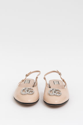 Double G Slingback Ballet Flats