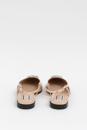 Double G Slingback Ballet Flats