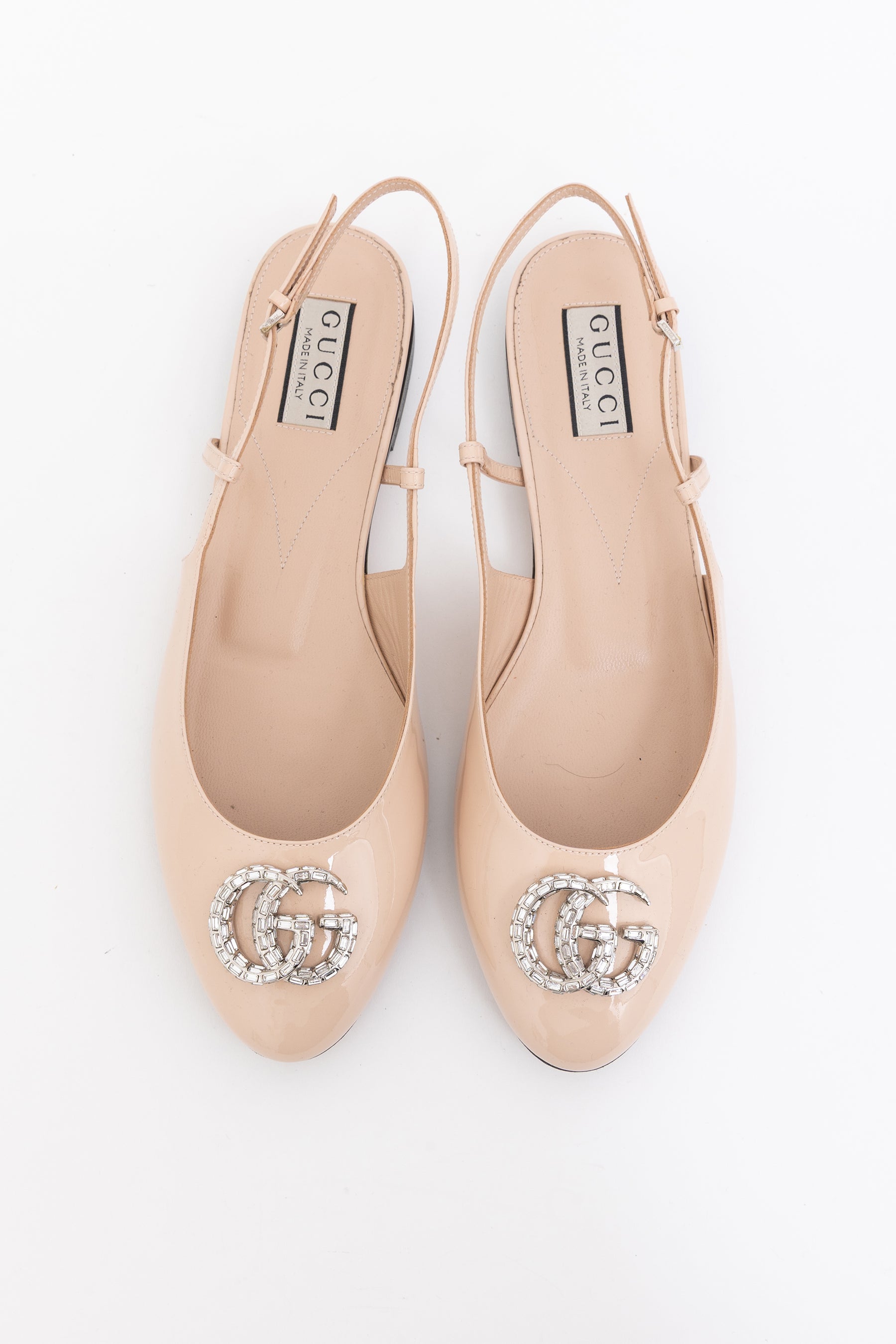 Double G Slingback Ballet Flats