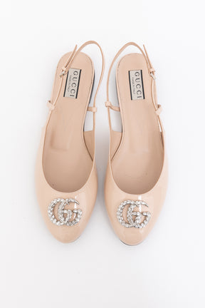 Double G Slingback Ballet Flats