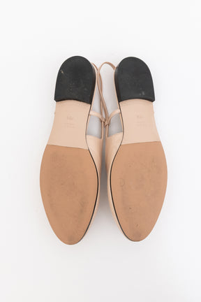 Double G Slingback Ballet Flats