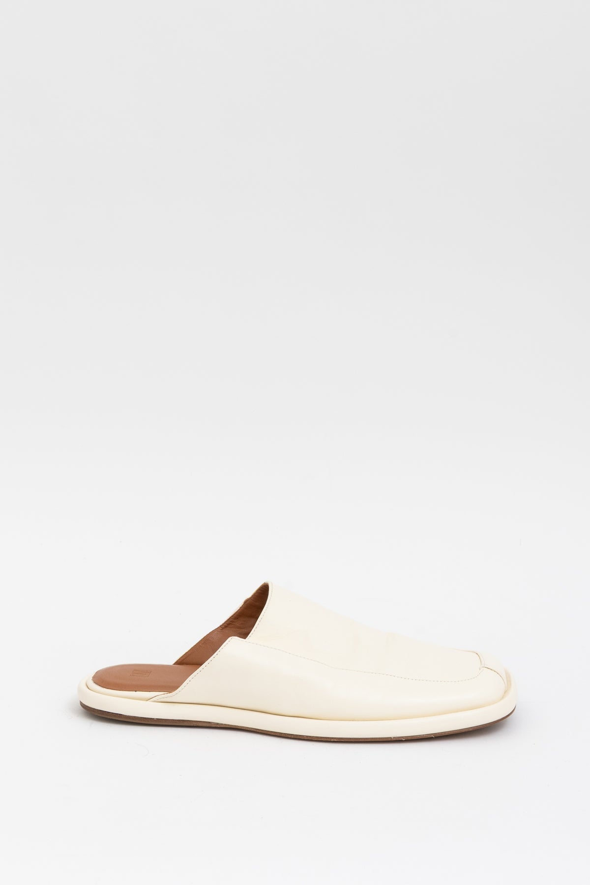 Square Toe Flat Mules