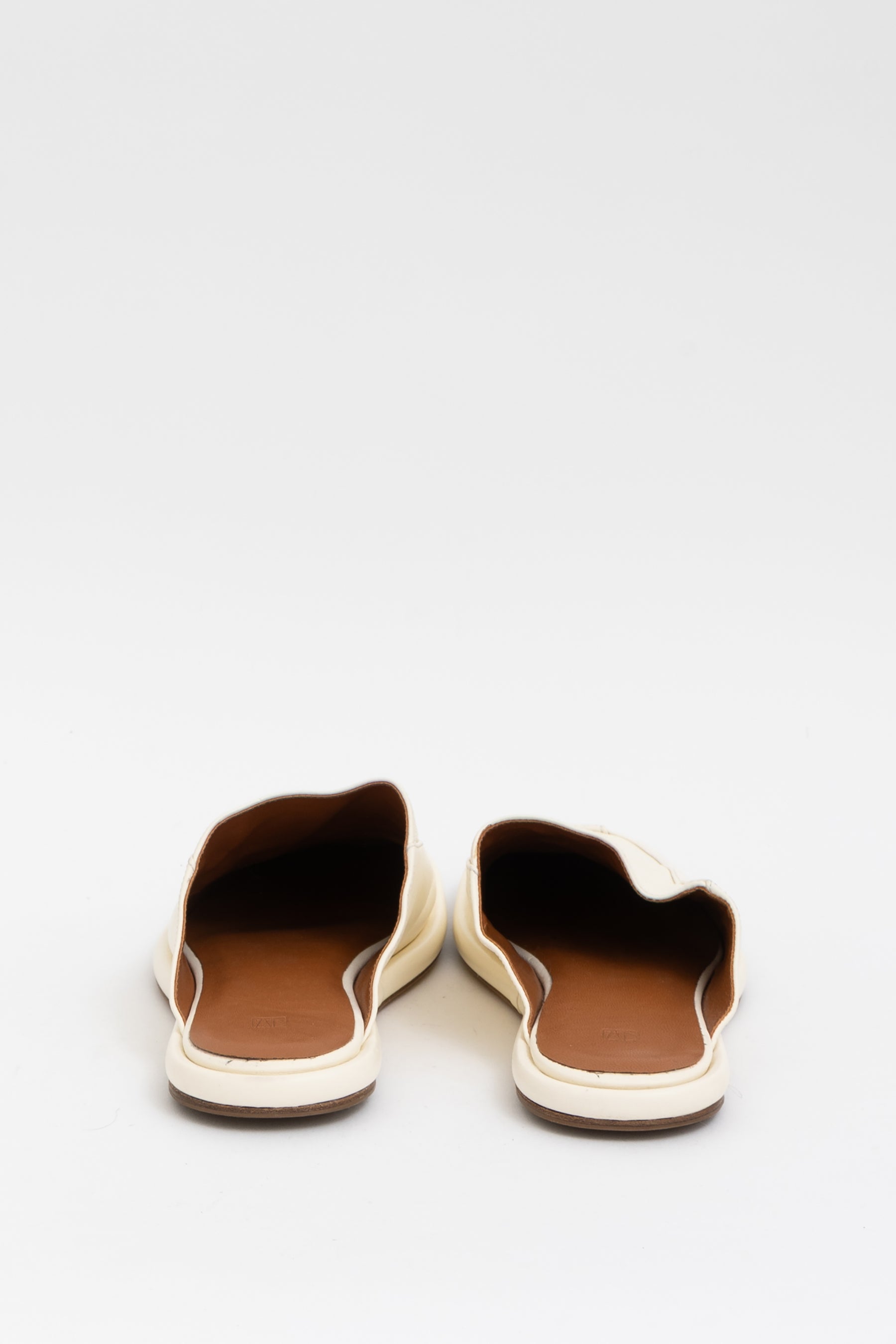 Square Toe Flat Mules