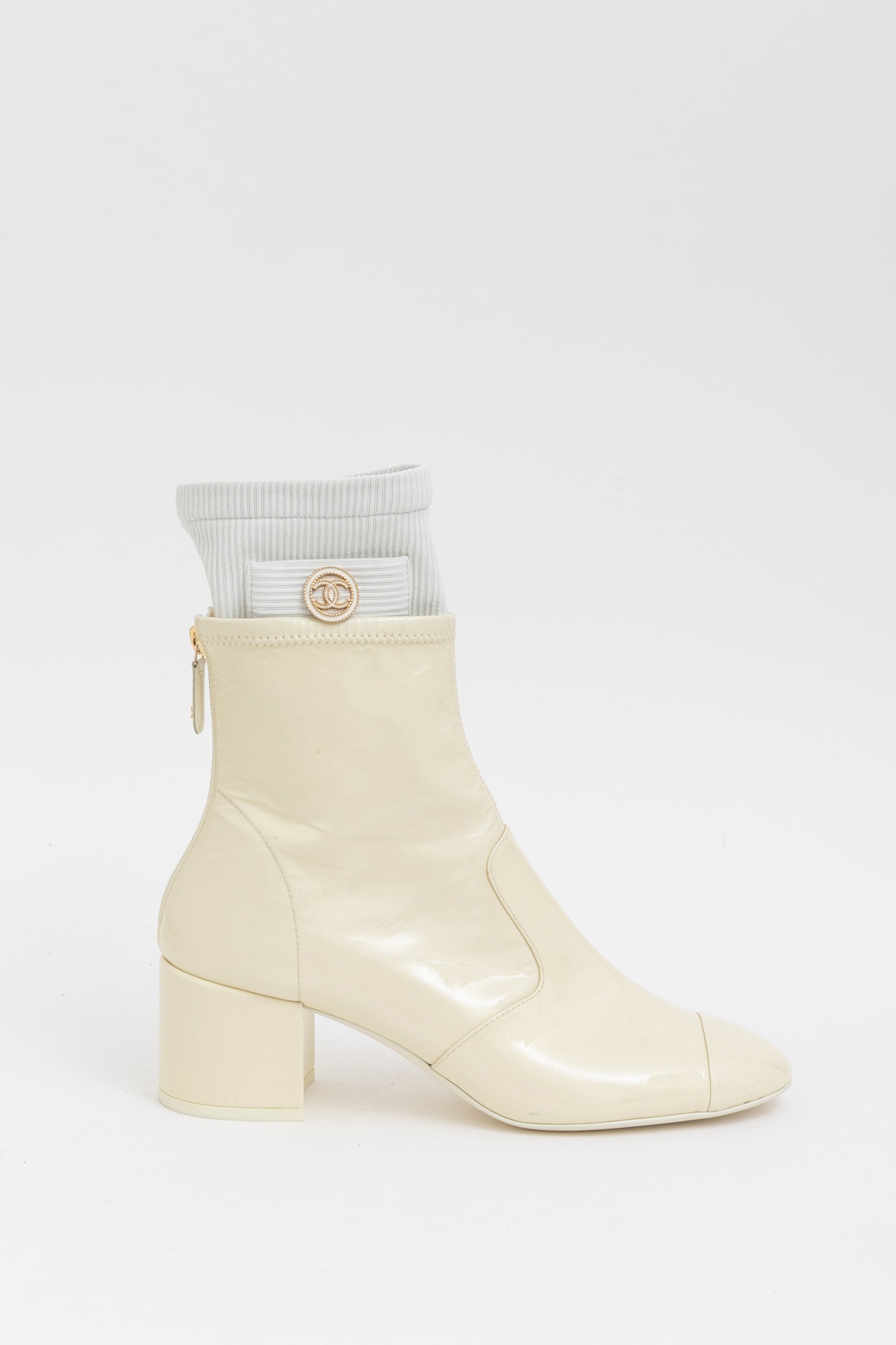 Ankle Boots with Sock Insert