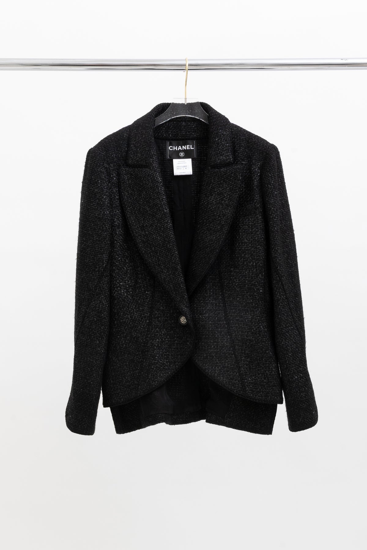 Tweed Single Breasted Blazer