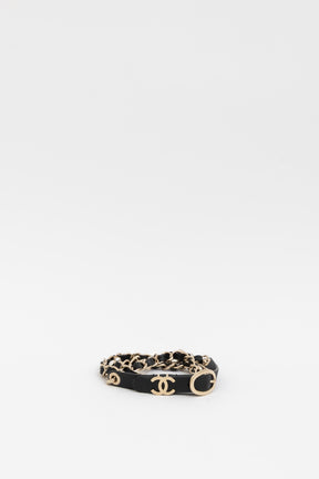 Pearl Chain Logo Belt