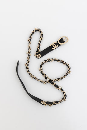 Pearl Chain Logo Belt