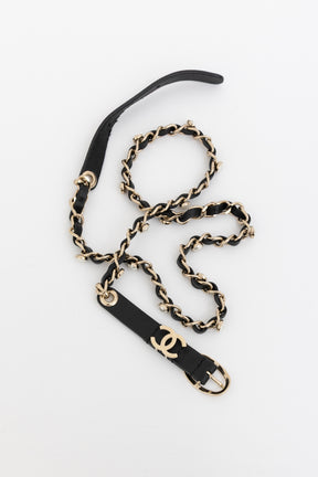 Pearl Chain Logo Belt