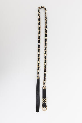 Pearl Chain Logo Belt