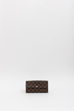 Damier Ebene Sarah Wallet