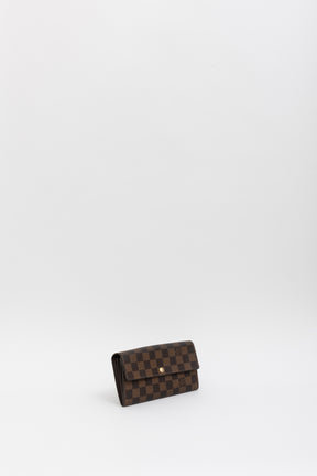 Damier Ebene Sarah Wallet