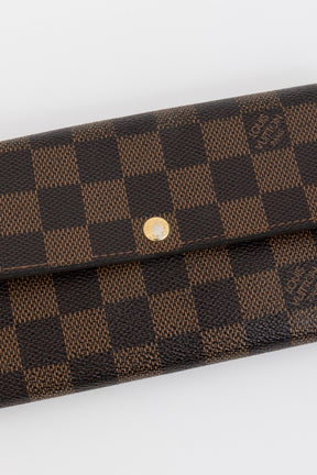 Damier Ebene Sarah Wallet