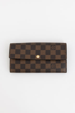 Damier Ebene Sarah Wallet