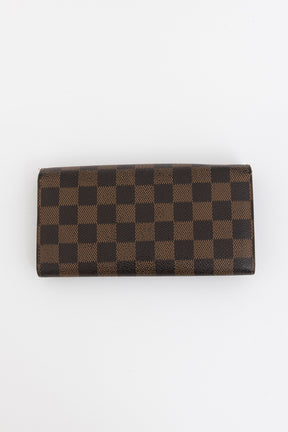 Damier Ebene Sarah Wallet