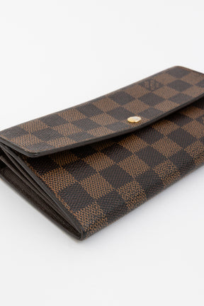 Damier Ebene Sarah Wallet