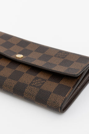 Damier Ebene Sarah Wallet