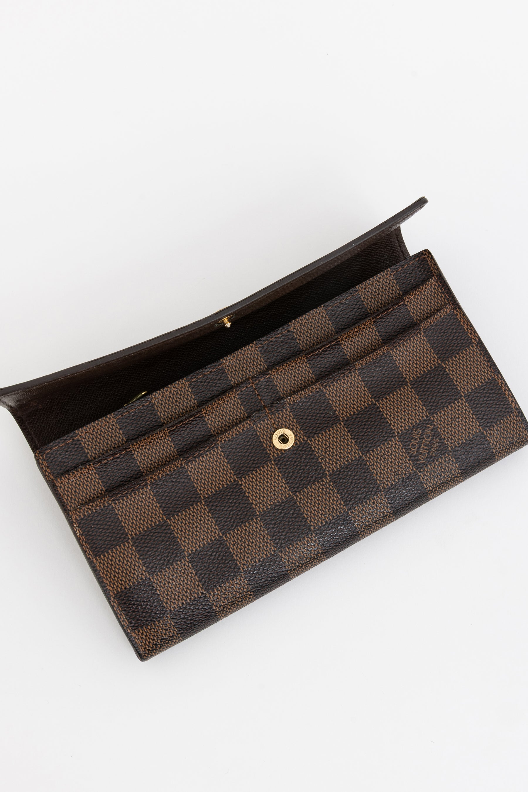 Damier Ebene Sarah Wallet