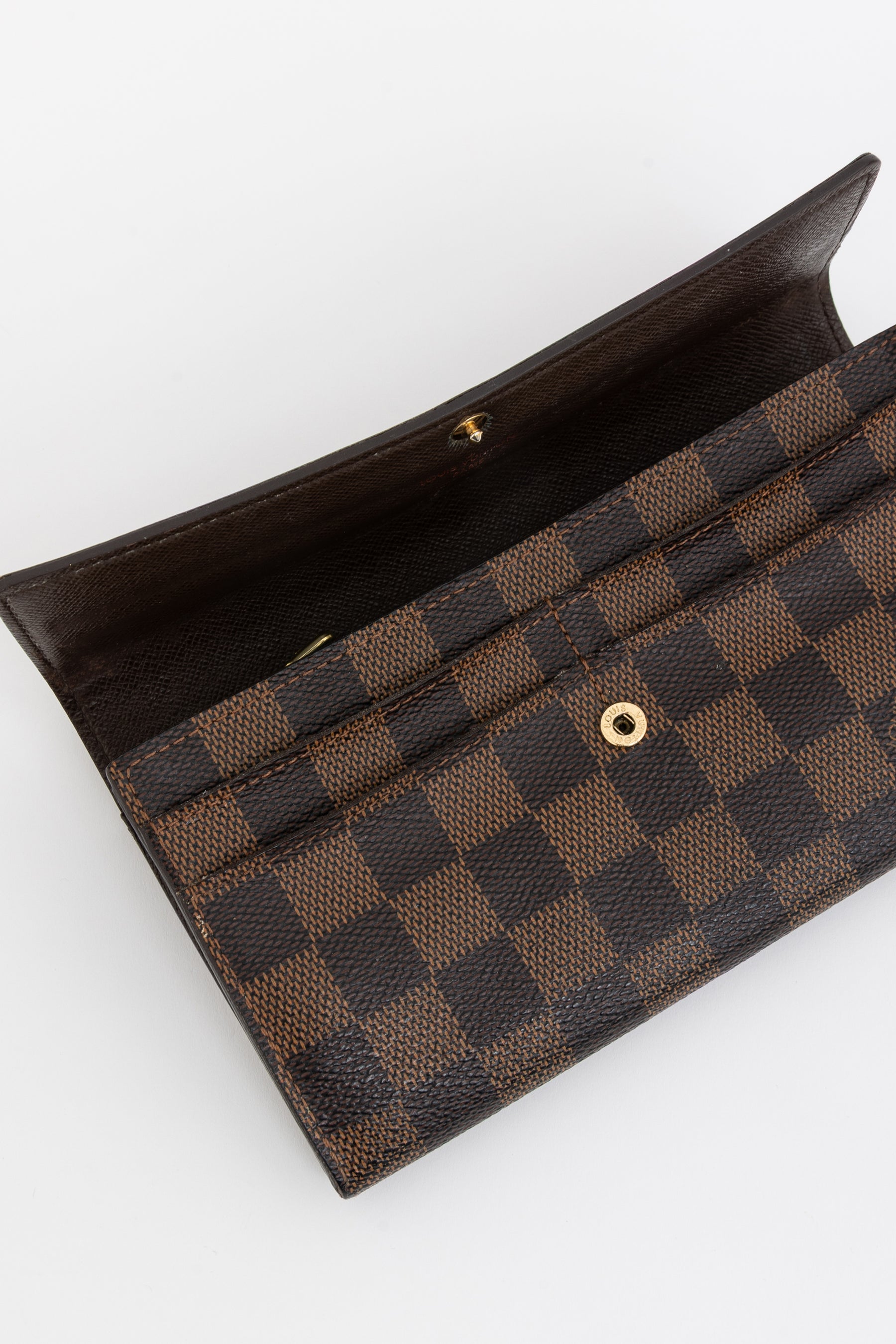 Damier Ebene Sarah Wallet
