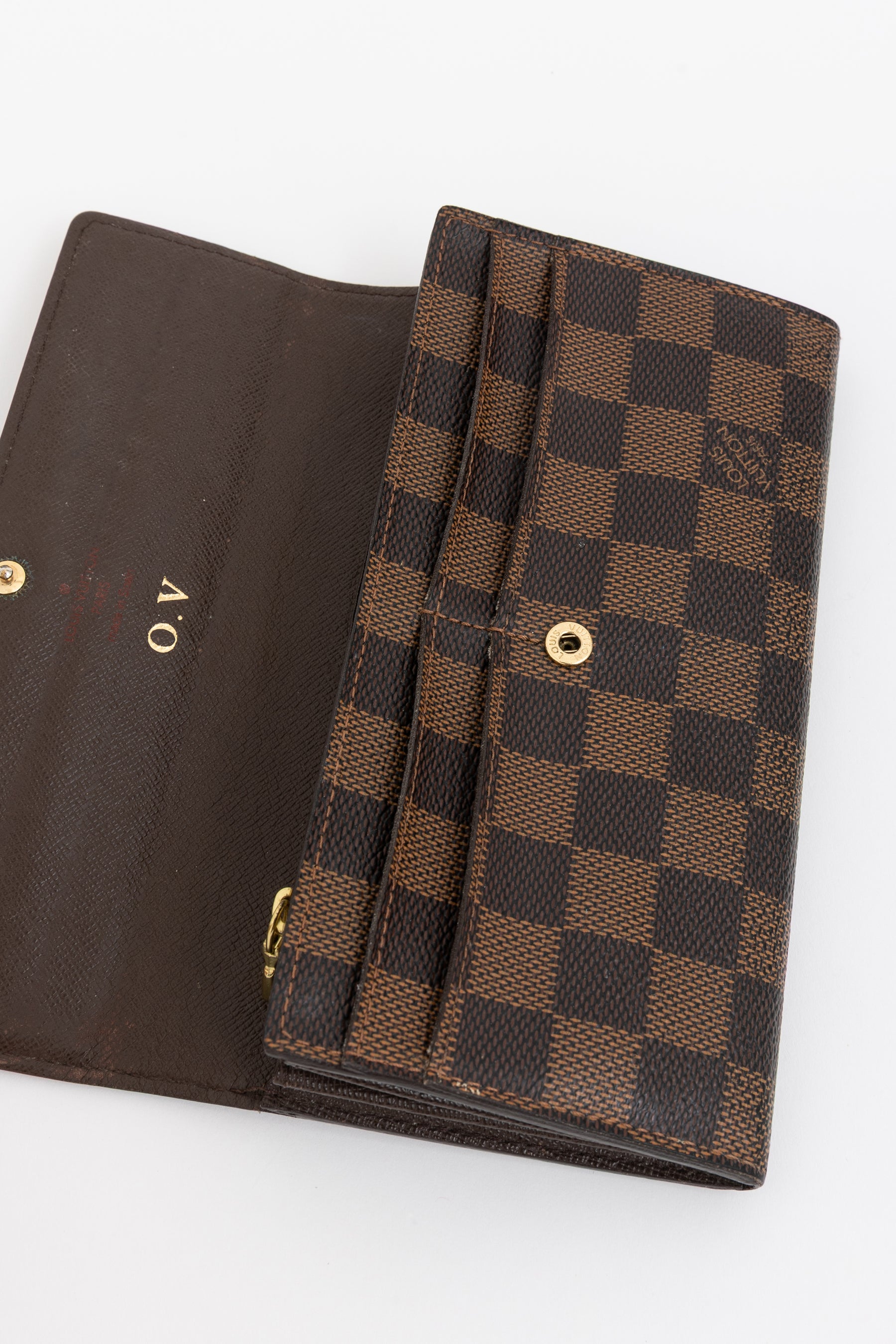 Damier Ebene Sarah Wallet