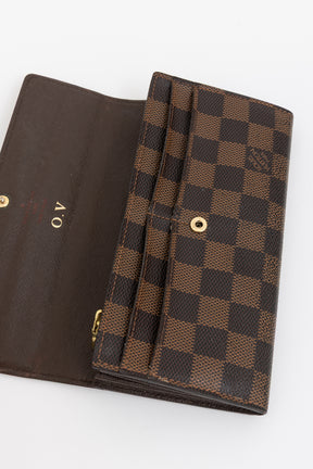 Damier Ebene Sarah Wallet