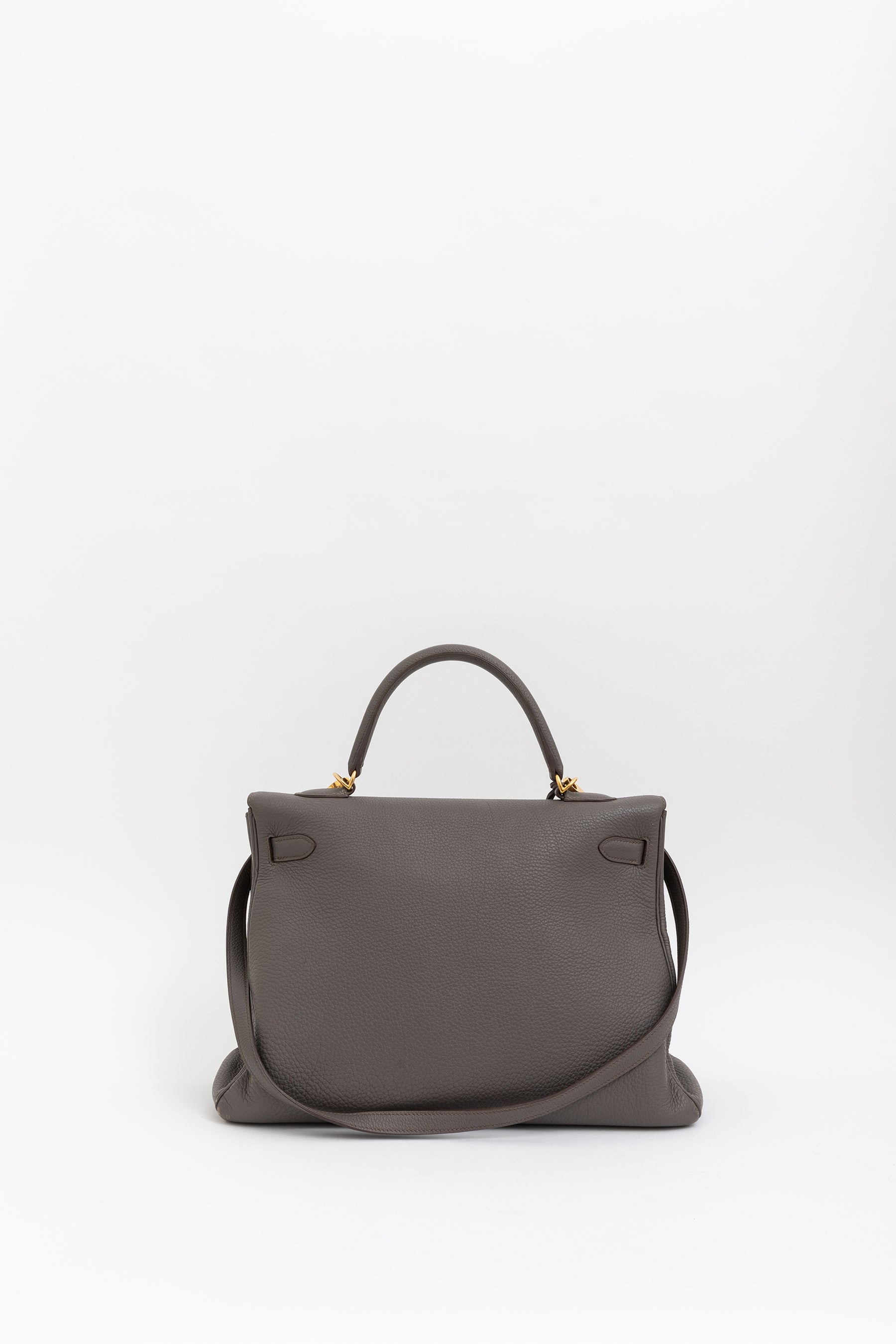 Togo Leather Kelly 35 Retourne Bag