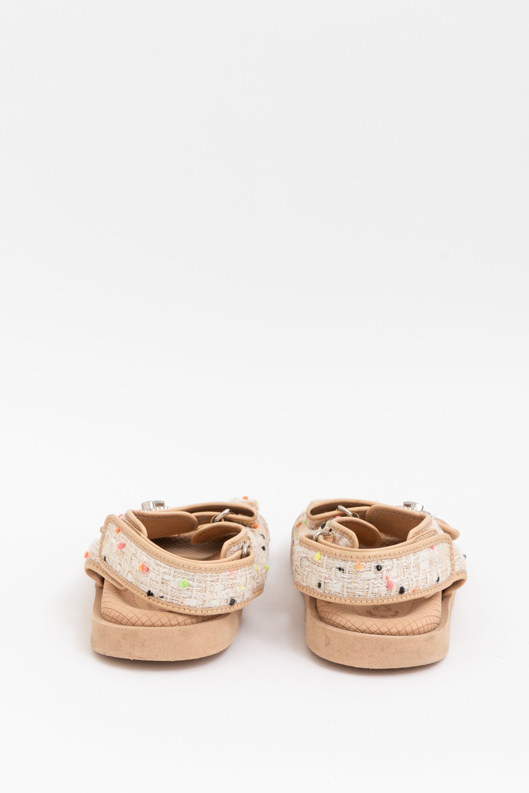 Tweed Dad Sandals