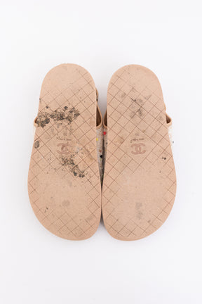 Tweed Dad Sandals
