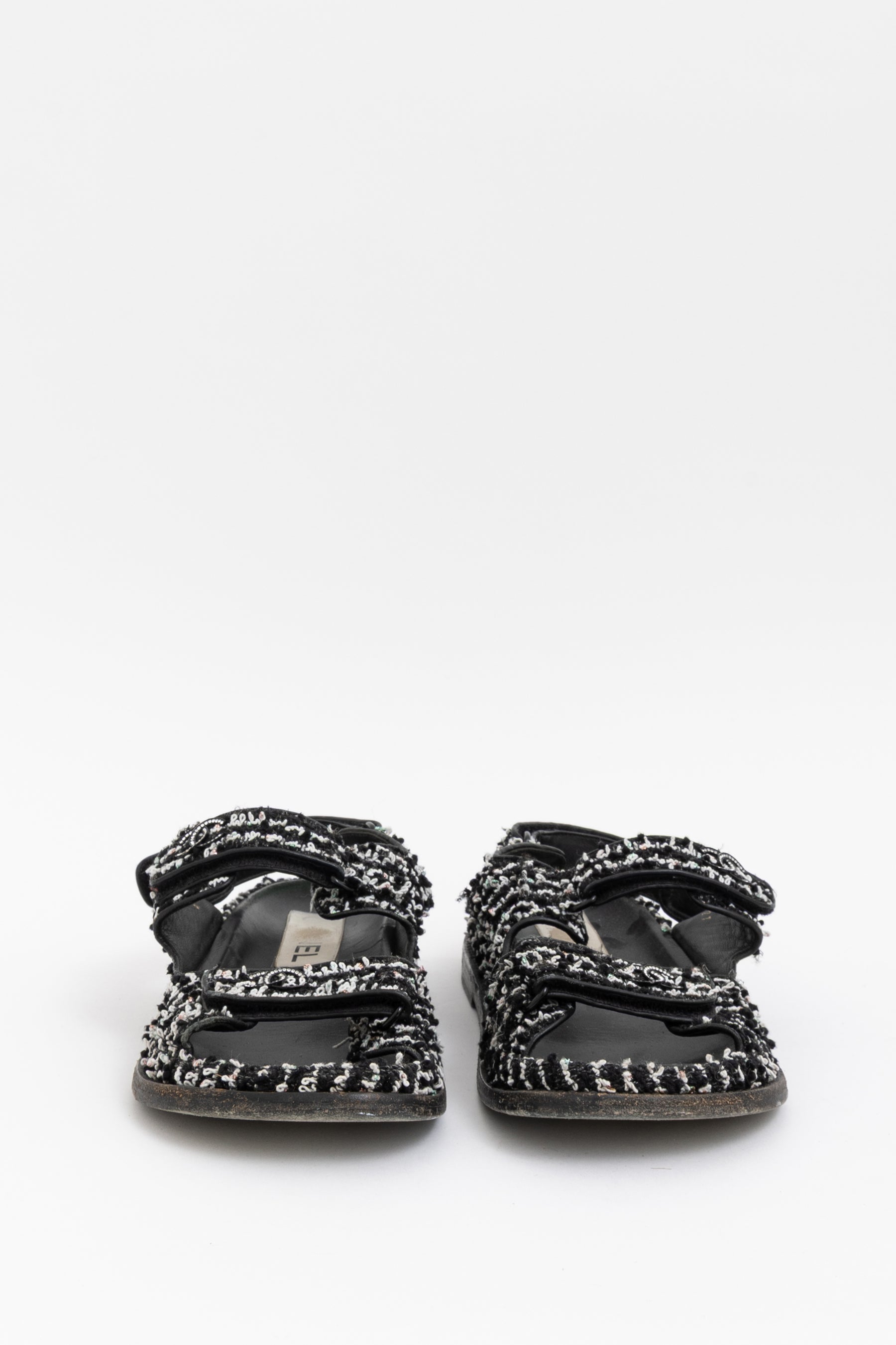 Tweed Dad Sandals