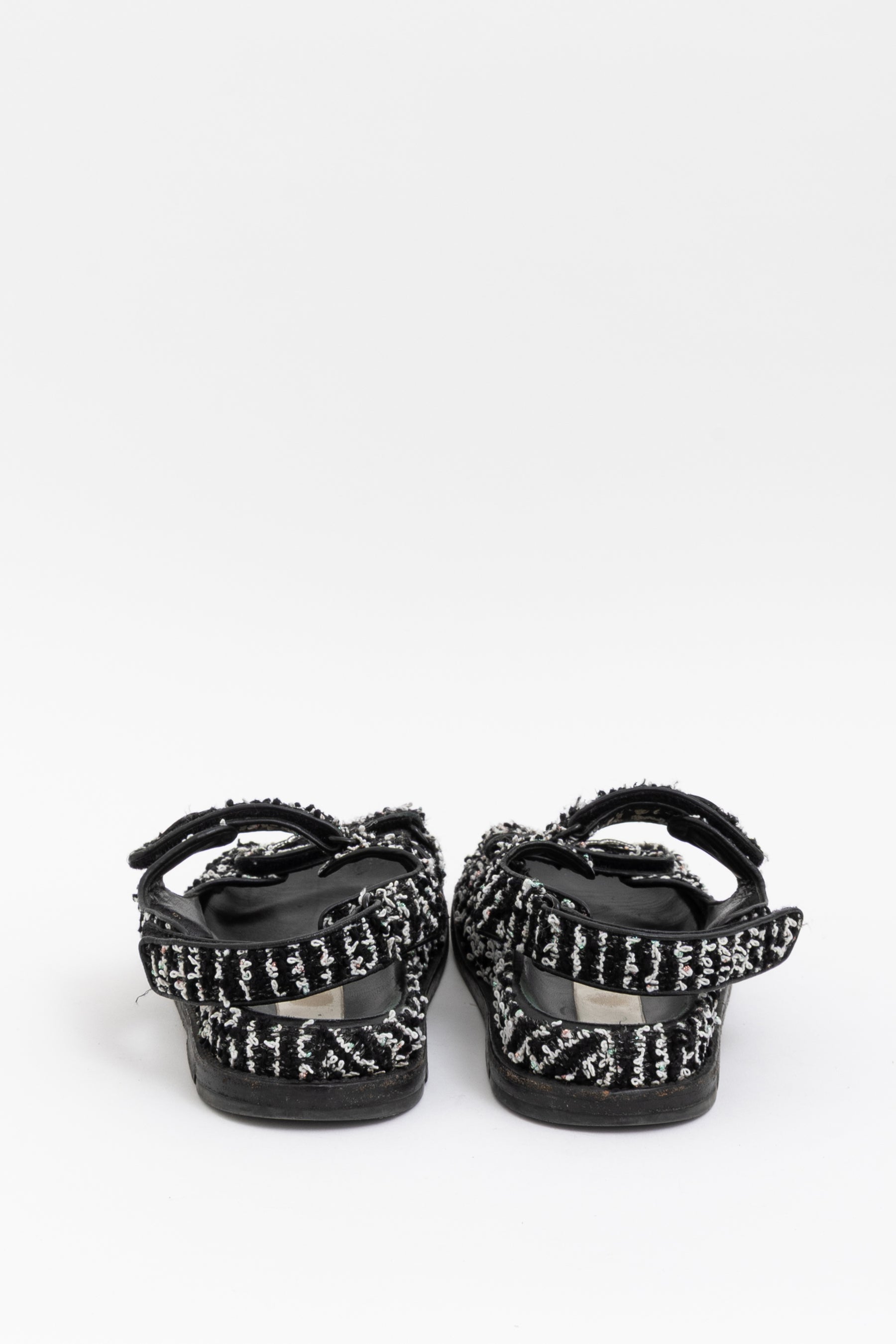 Tweed Dad Sandals