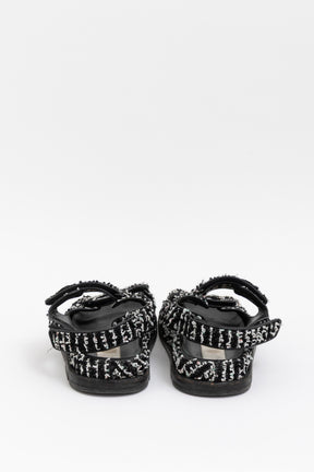 Tweed Dad Sandals