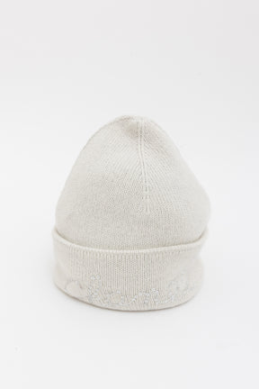 Sequin Logo Beanie