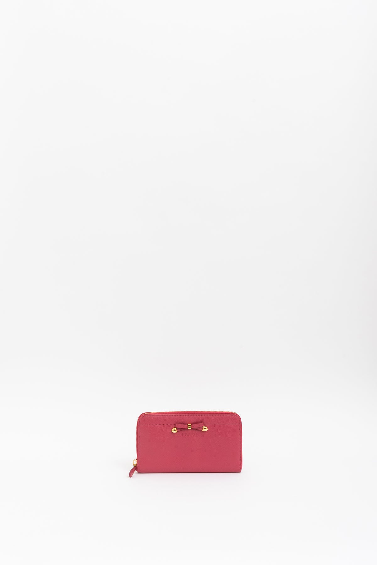 Saffiano Peonia Fiocco Bow Wallet