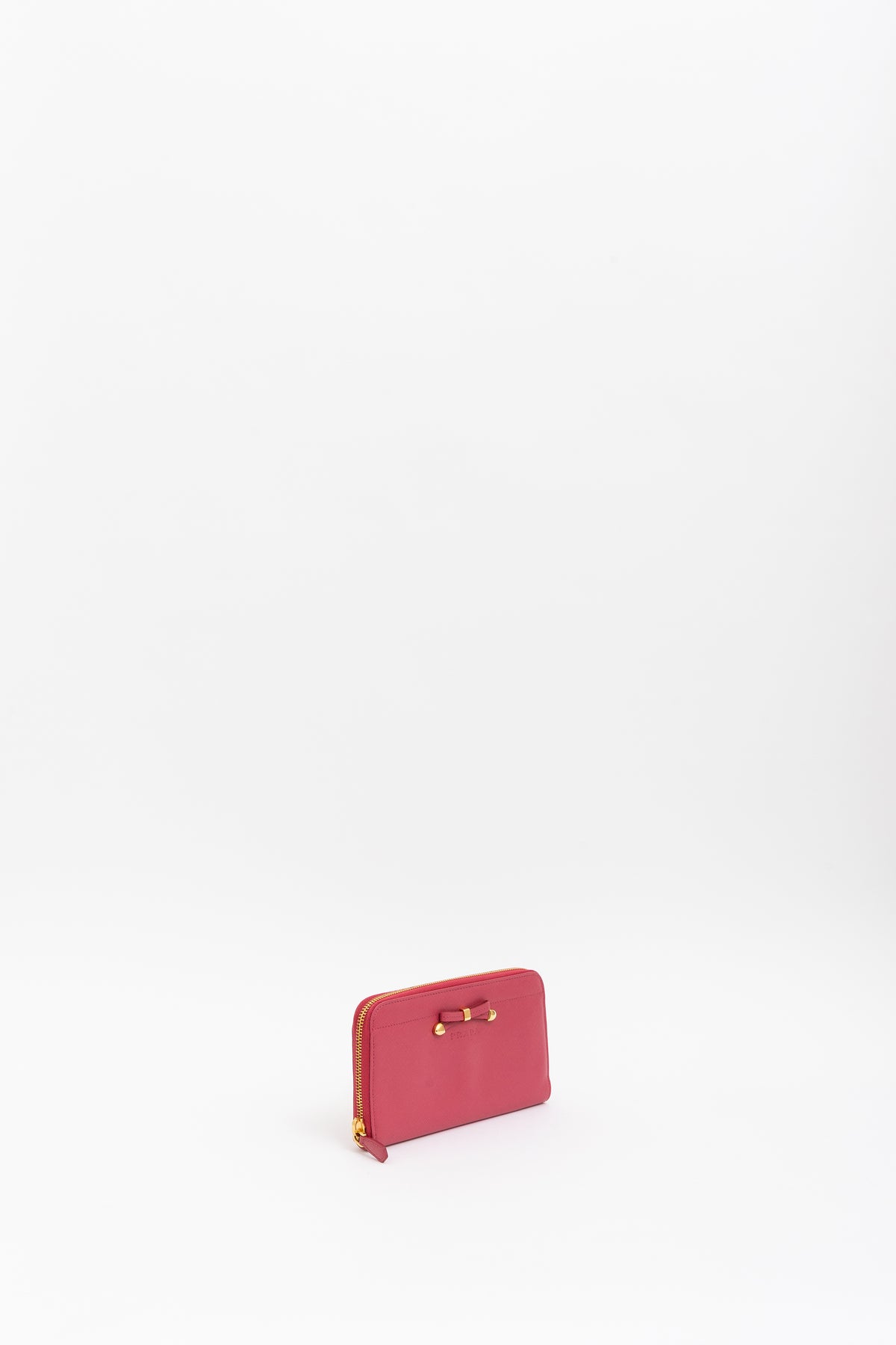 Saffiano Peonia Fiocco Bow Wallet