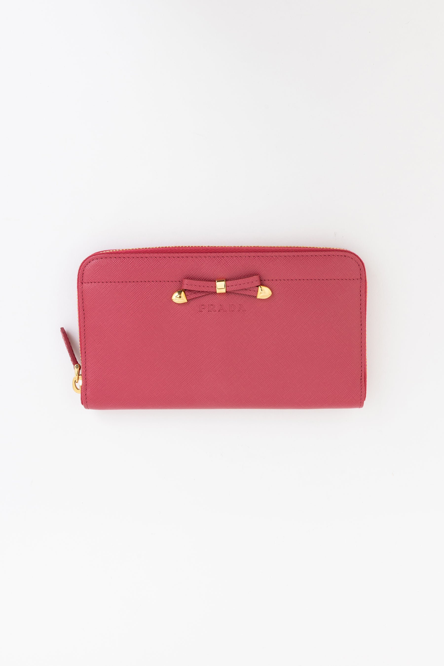 Saffiano Peonia Fiocco Bow Wallet