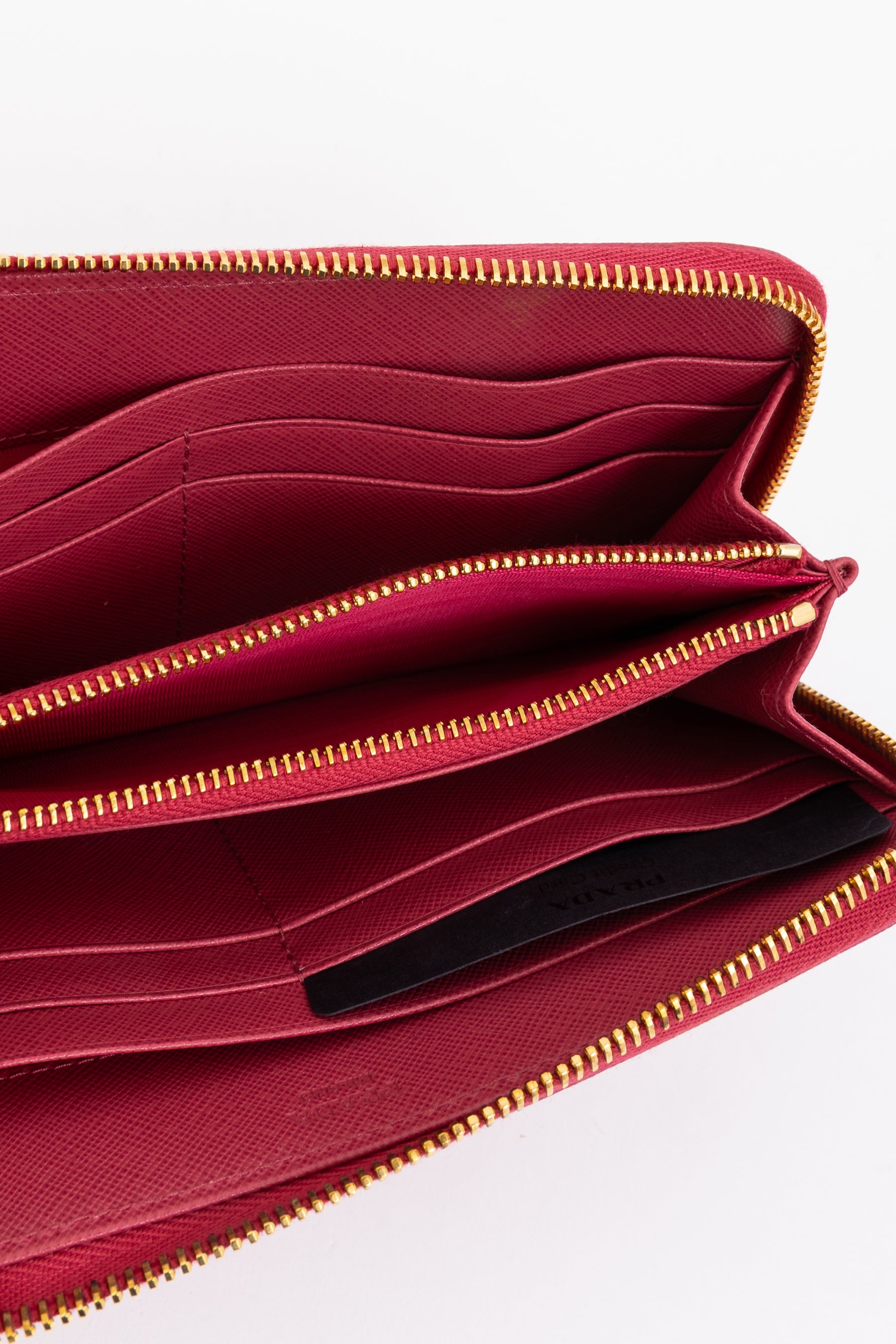 Saffiano Peonia Fiocco Bow Wallet