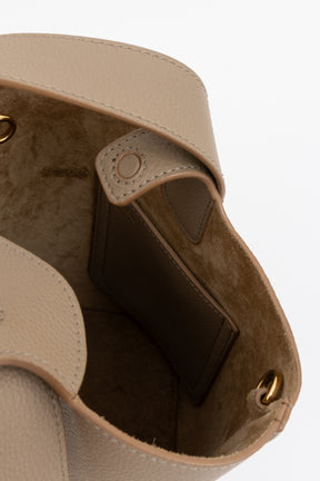 Mini Pebble Bucket Bag