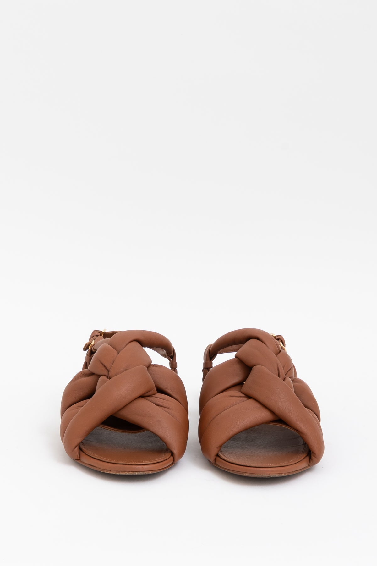 Padded Woven Sandals