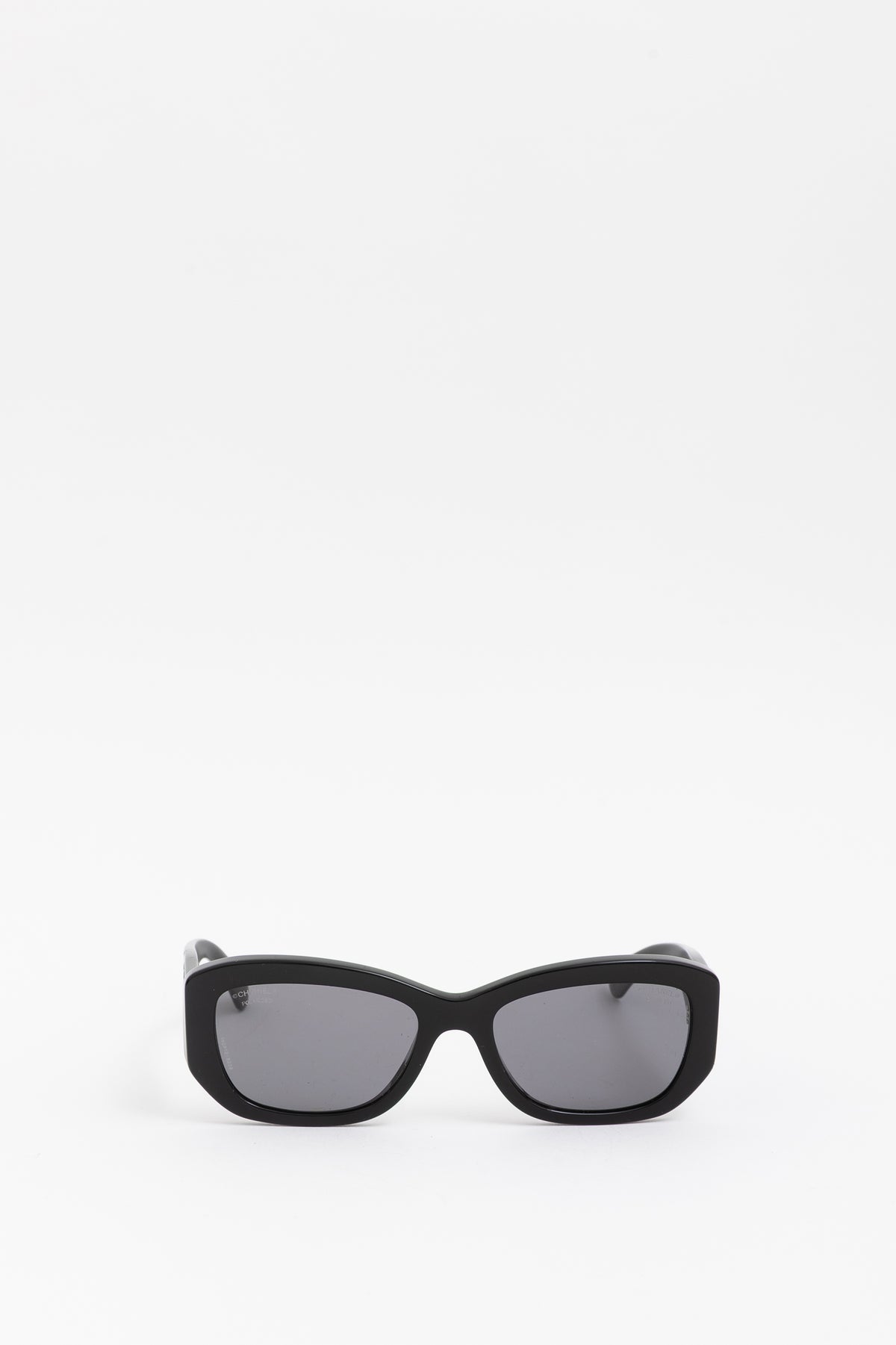 Logo Rectangle Sunglasses