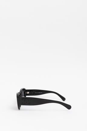 Logo Rectangle Sunglasses