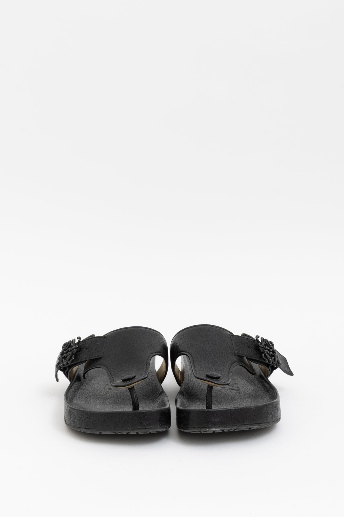 Ease Anagram Logo T-Bar Sandals