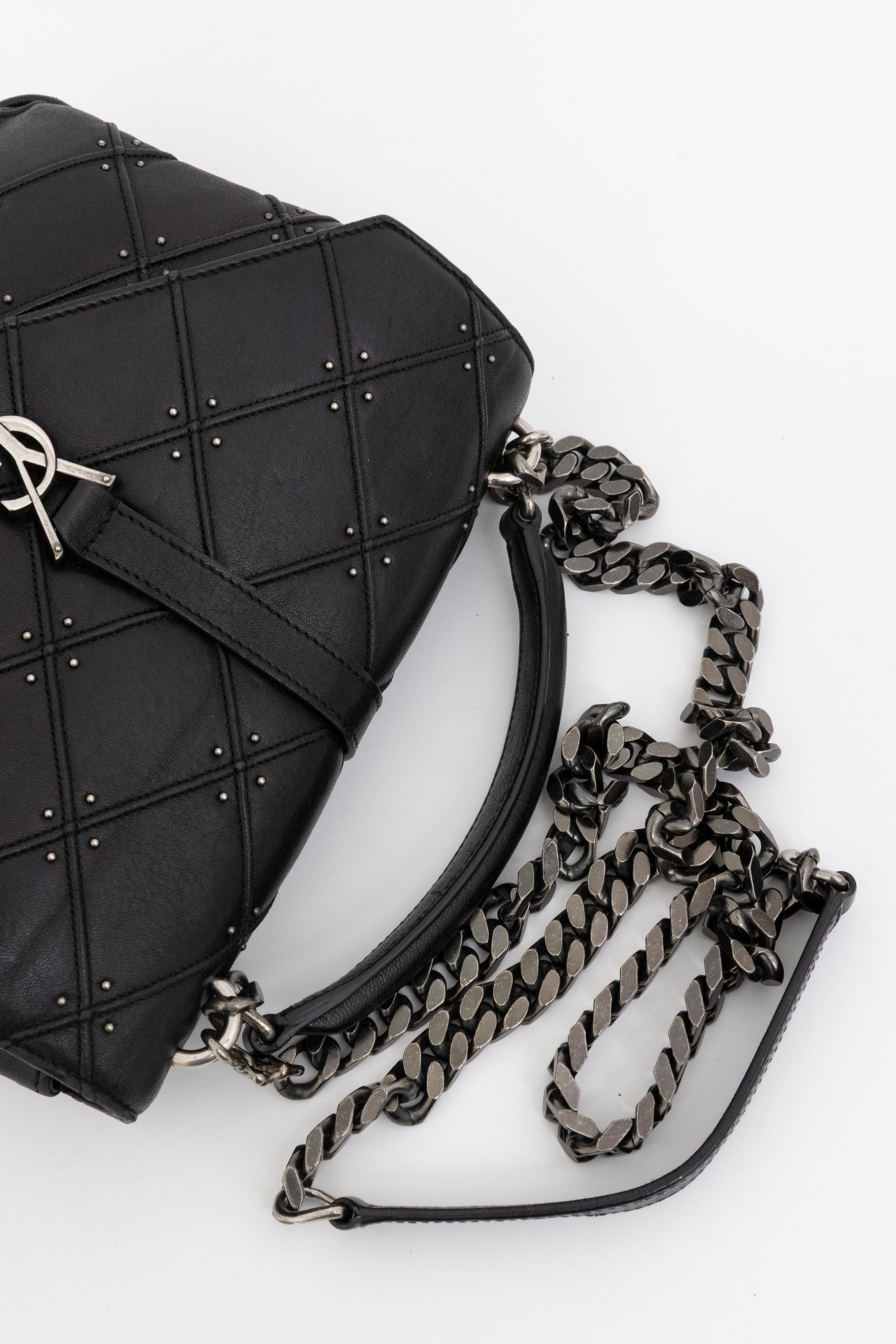 Studded College Bag