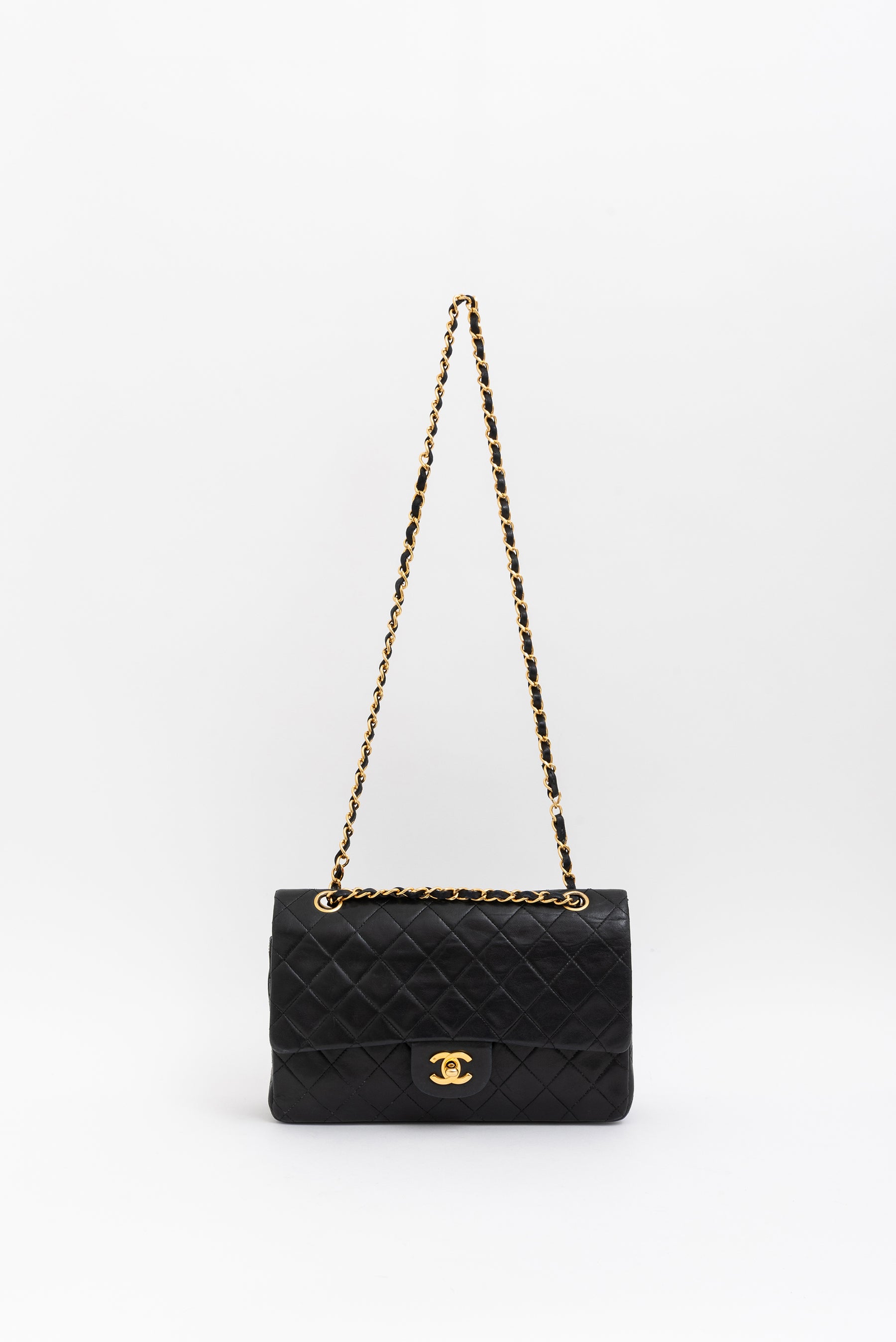 Vintage Classic Medium Double Flap Bag