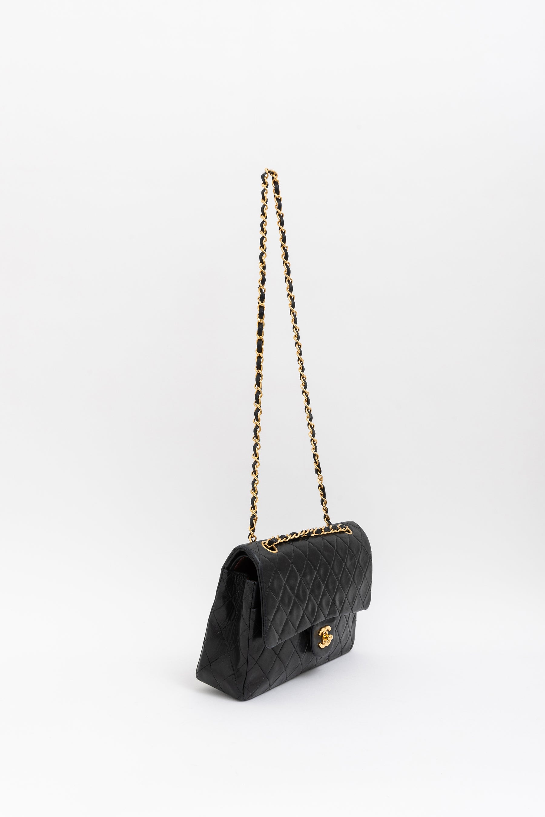 Vintage Classic Medium Double Flap Bag