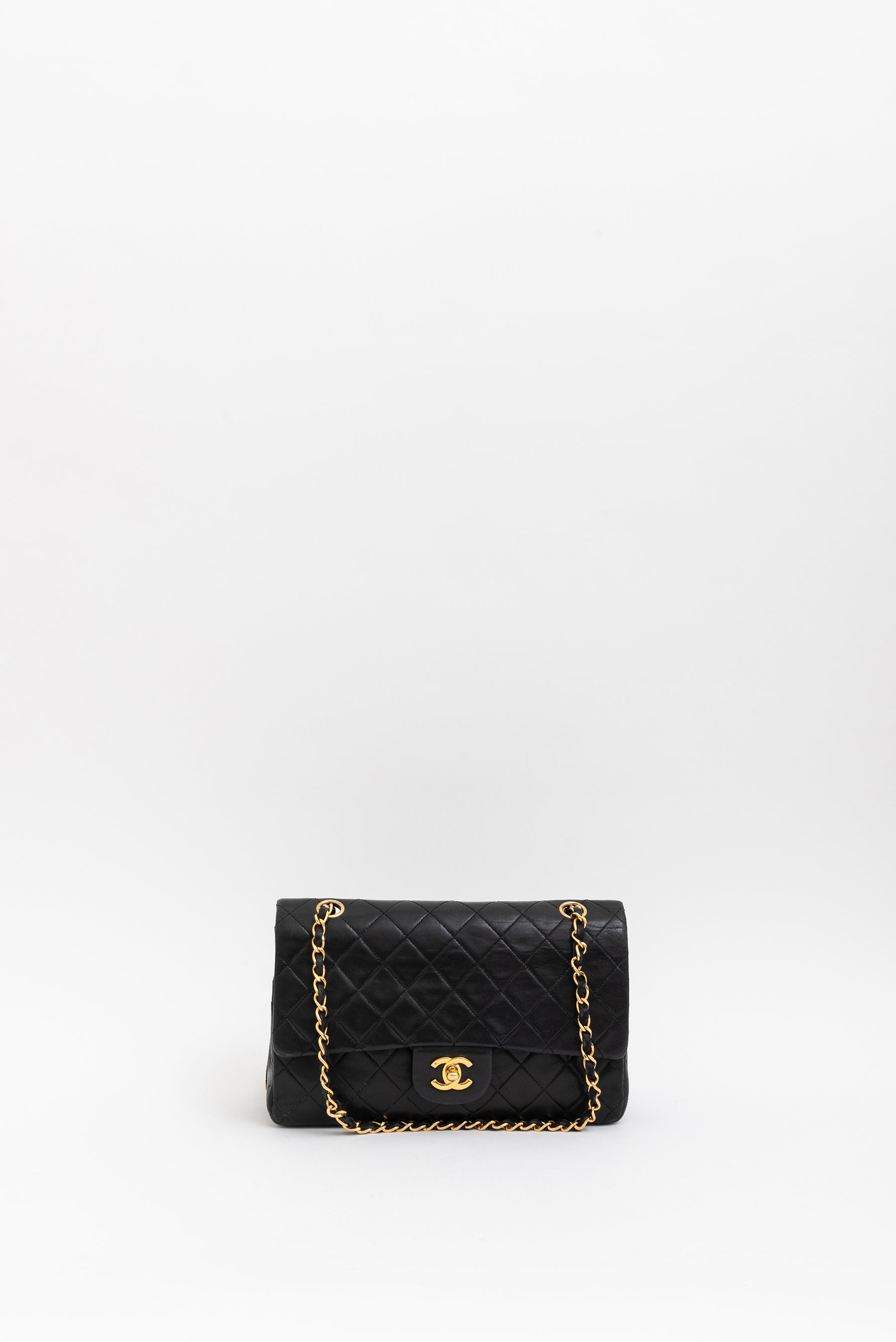 Vintage Classic Medium Double Flap Bag