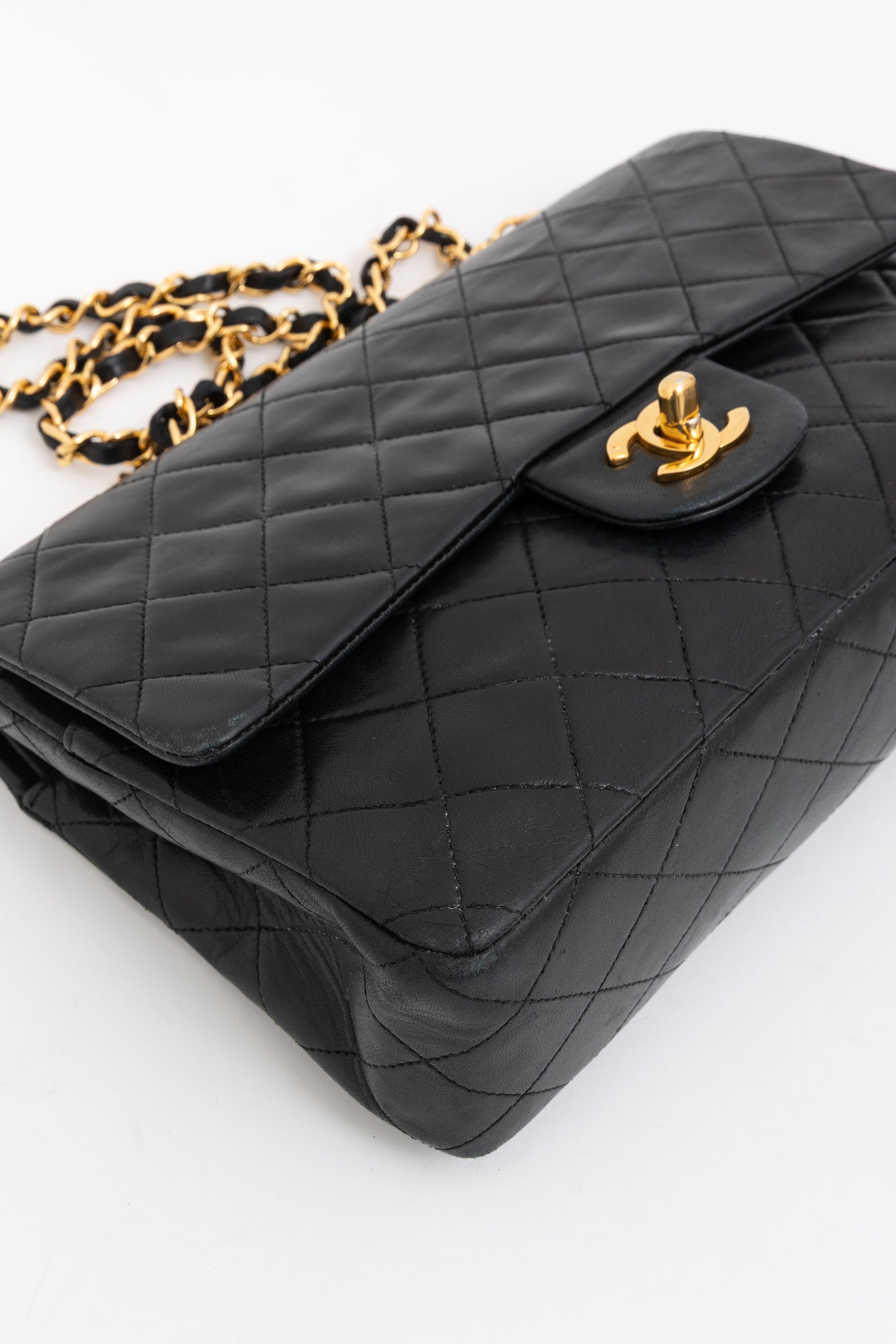 Vintage Classic Medium Double Flap Bag