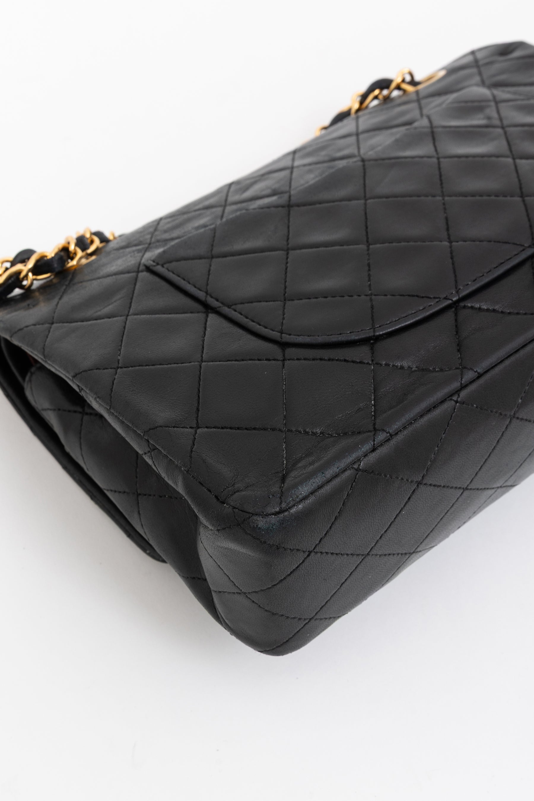 Vintage Classic Medium Double Flap Bag