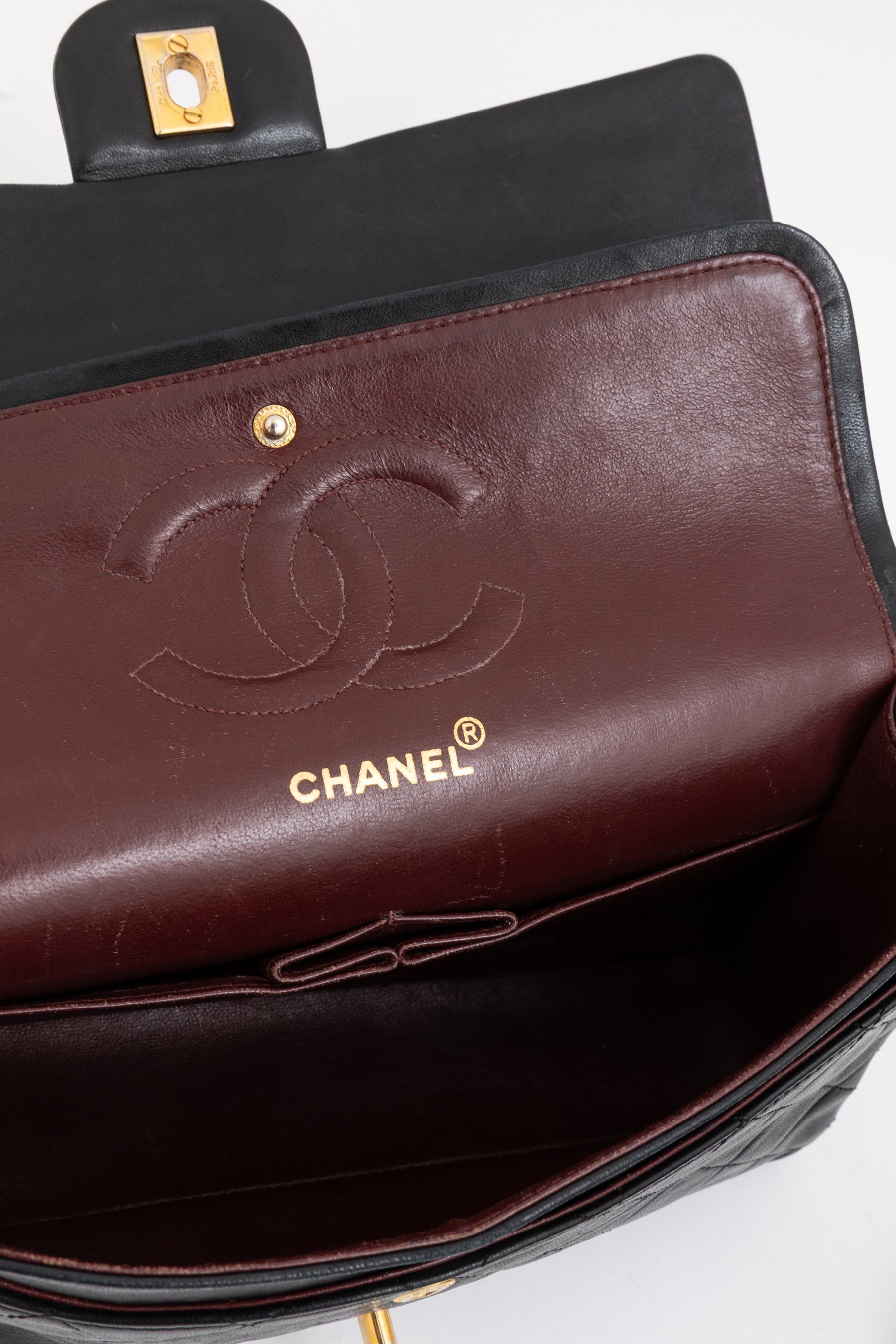 Vintage Classic Medium Double Flap Bag