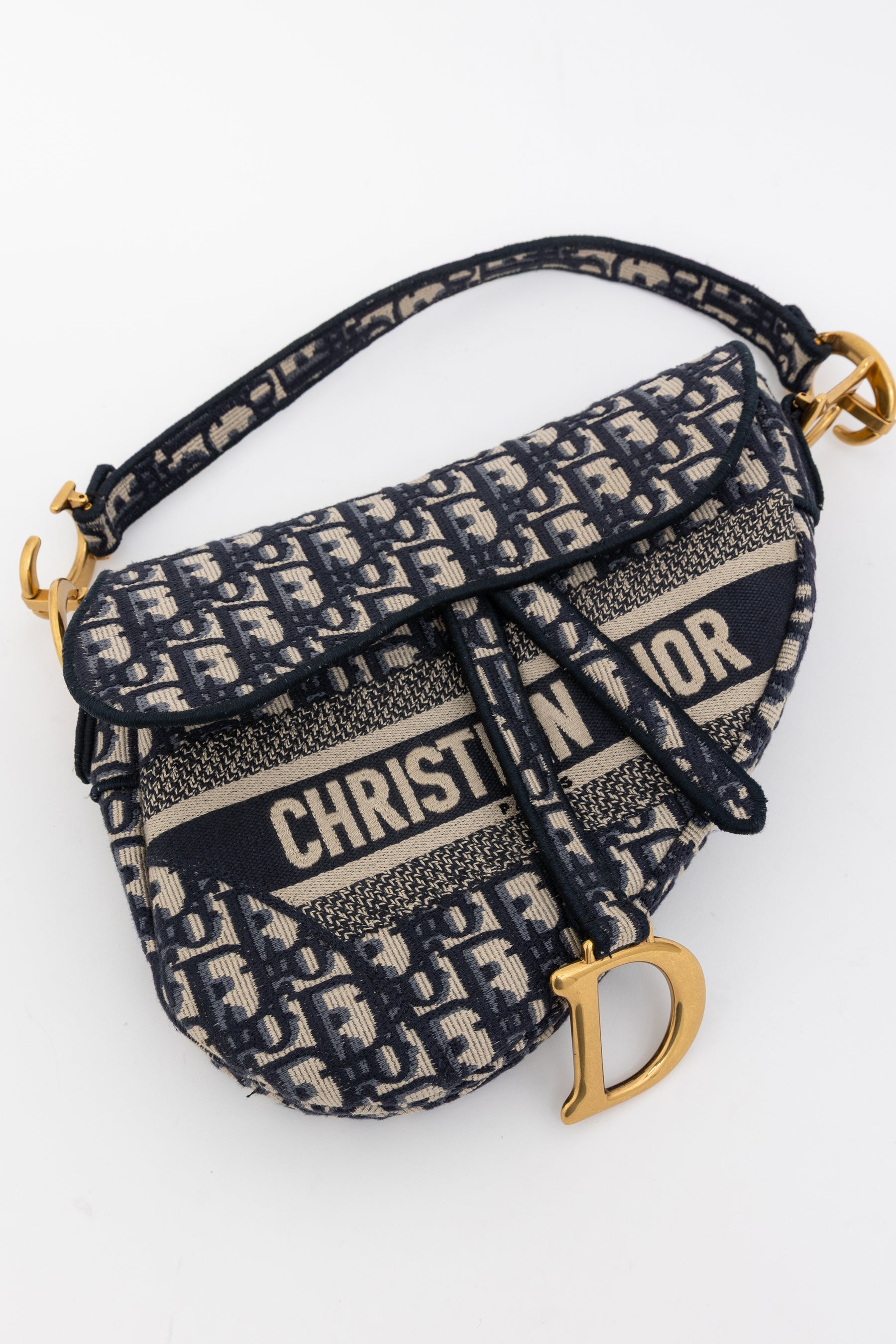 Oblique Monogram Saddle Bag